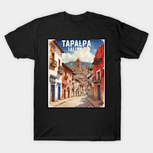 Tapalpa Jalisco Mexico Vintage Tourism Travel T-Shirt